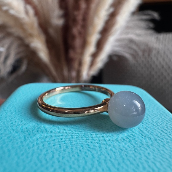 Tiffany & Co. Jewelry - Tiffany & Co Retired and HTF Moonstone 18k RH Ring